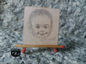 Dział Malarstwa Rysunku Grafiki Dzieciństwo rysunek ołówkiem 3,10 cm x 3,30 cm autor Volodymyr Goncharenko 2014