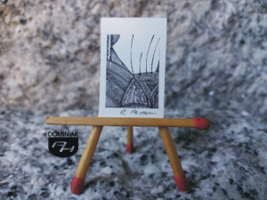 Key nr 11 grafika 1,80 cm x 2,75 cm autor Robert Marek Znajomski 2014