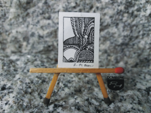 Key nr 2 grafika 2,00 cm x 2,60 cm autor Robert Marek Znajomski 2014