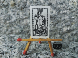 Key nr 3 grafika 1,90 cm x 3,15 cm autor Robert Marek Znajomski 2014