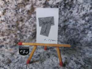Dział Malarstwa Rysunku Grafiki Key nr 4 grafika 1,80 cm x 2,80 cm autor Robert Marek Znajomski 2014