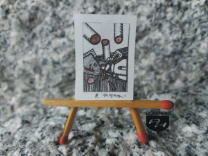 Key - red nr 2 grafika 2,00 cm x 2,80 cm autor Robert Marek Znajomski 2014