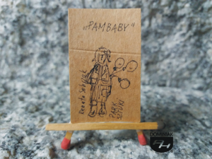 Pambaby Park Sztuki rysunek tuszem 2,61 cm x 4,15 cm autor Renata Sobczak 2015